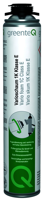 greenteQ Vario Schaum 1K Klasse E 750ml champagner, VE12 greenteQ Vario Schaum 1K Klasse E 750ml champagner, VE12