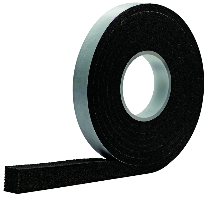 greenteQ Dichtungsband 600 25/11-25mm anthrazit, 2,6m VE12, außen/mitte greenteQ Dichtungsband 600 25/11-25mm anthrazit, 2,6m VE12, außen/mitte